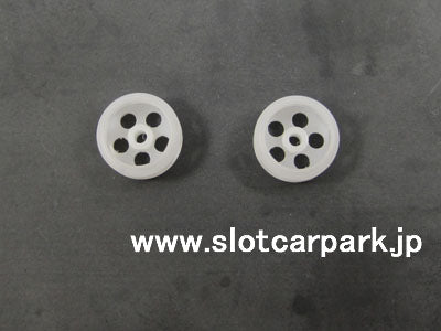 Delrin Wheels 14,5x9 White x2