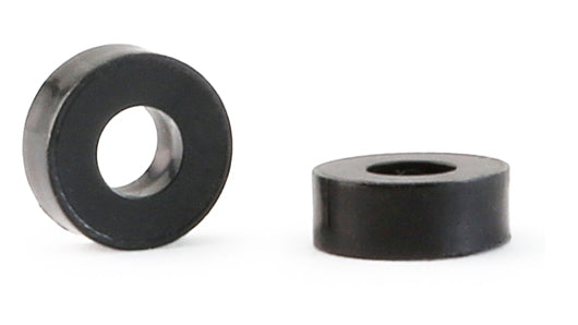 NSR 3/32 アクスルスペーサー 2mm プラスチック (10pcs) ブラック