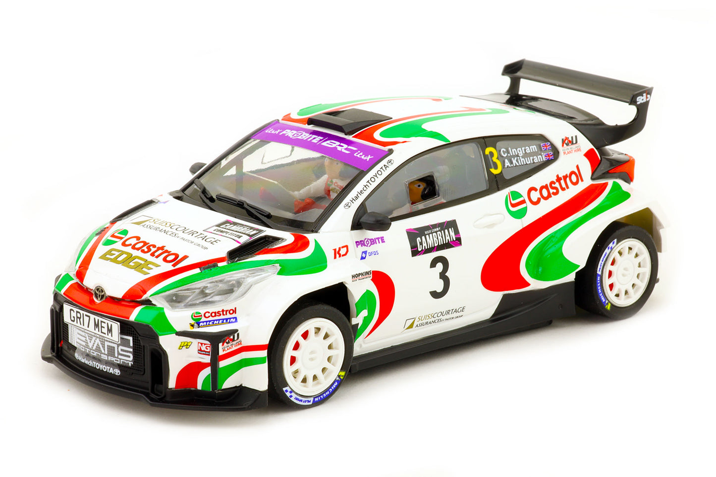 AvantSlot 52604b Toyota Yaris WRC2 - 2024 - Castrol - No.3
