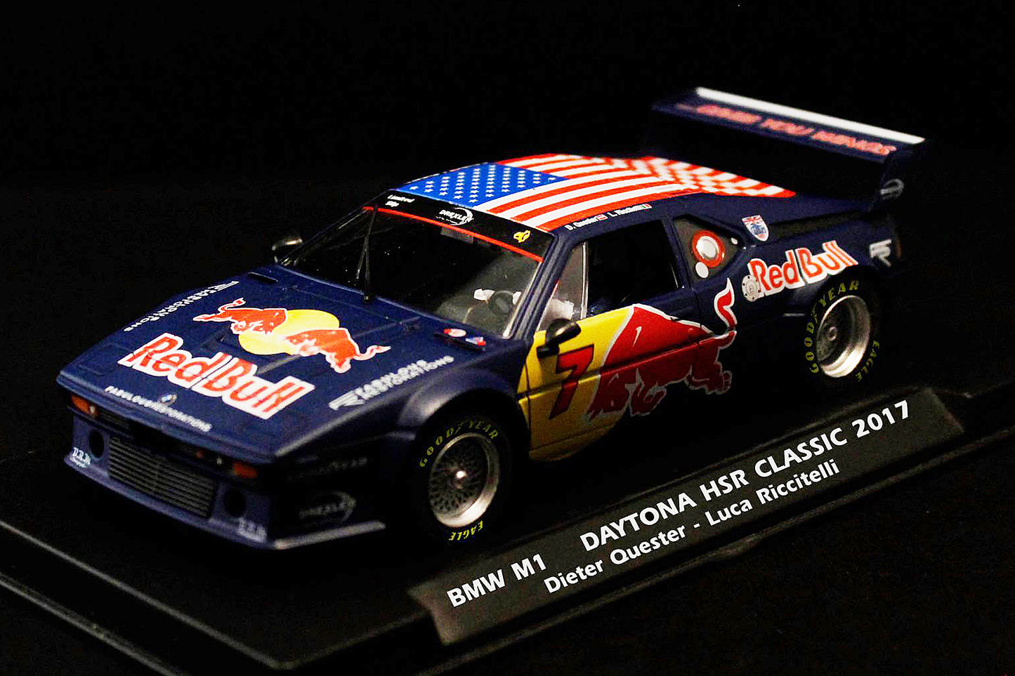 FLY BMW M1 Daytona HRS Classic 2017 Red Bull