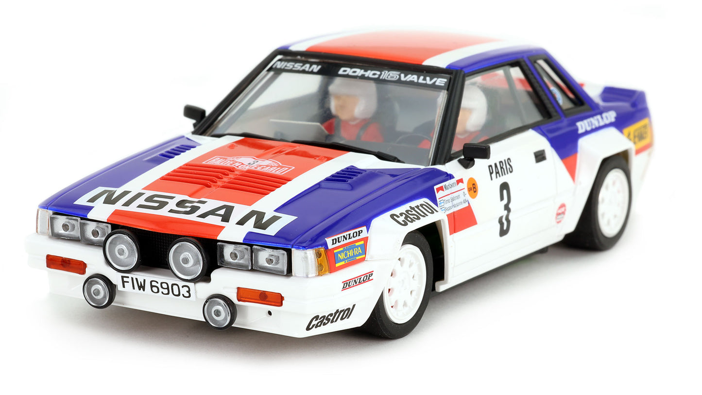 AvantSlot AV52107a Nissan 240RS - Rally Montecarlo 1984 - No.3