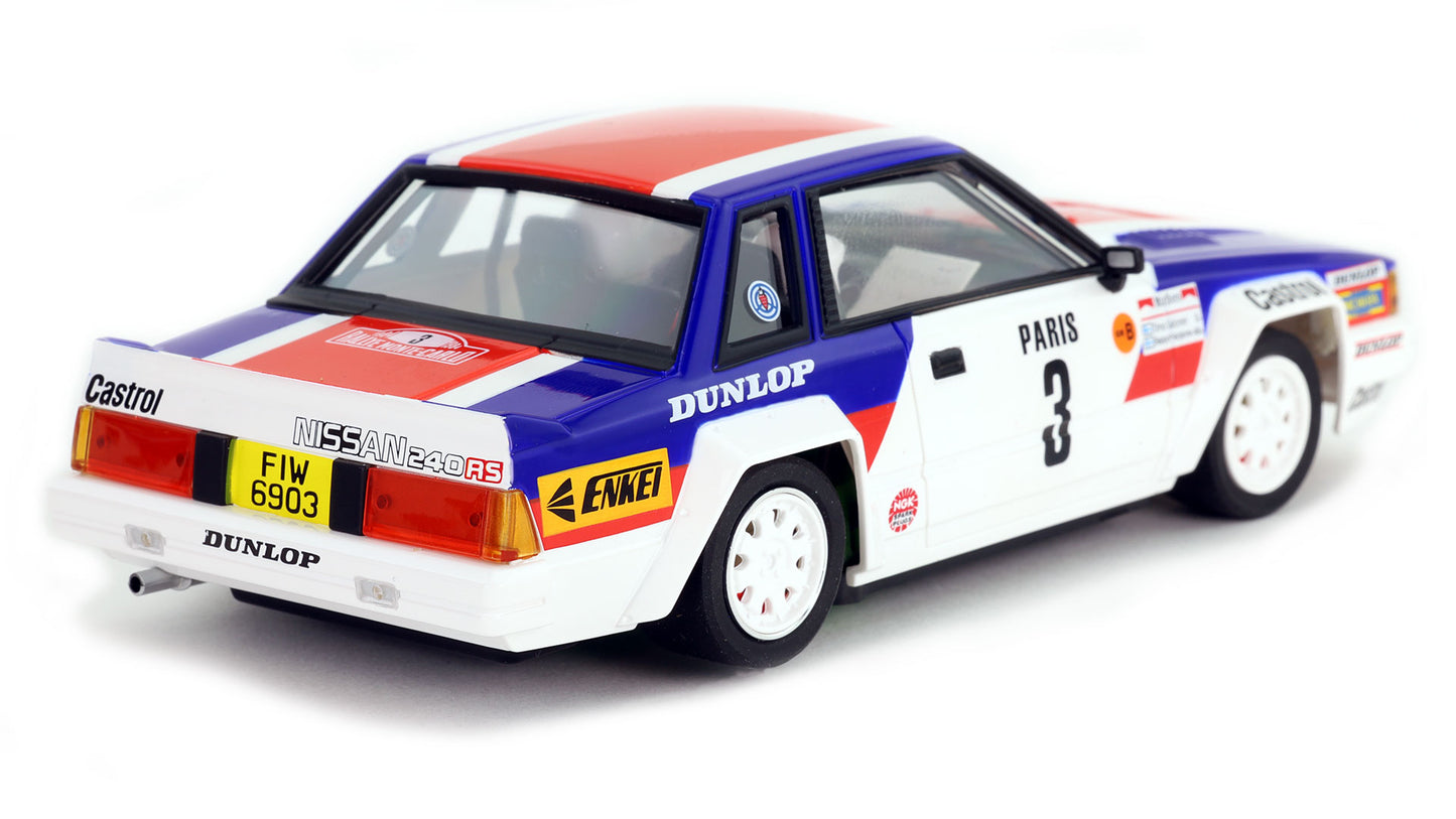 AvantSlot AV52107a Nissan 240RS - Rally Montecarlo 1984 - No.3
