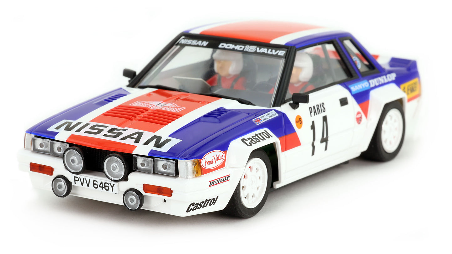 AvantSlot AV52107a Nissan 240RS - Rally Montecarlo 1984 - No.3