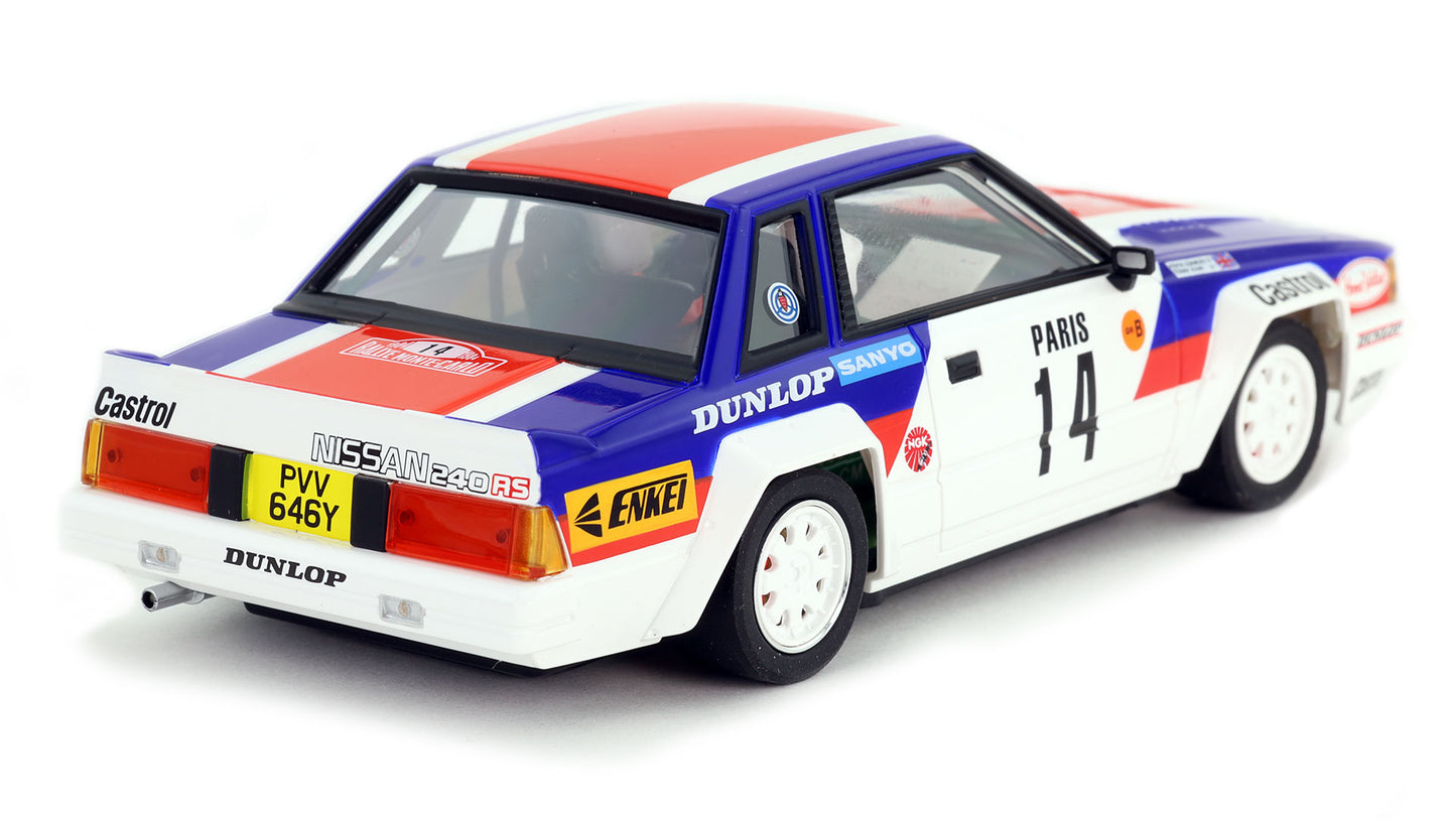AvantSlot AV52107a Nissan 240RS - Rally Montecarlo 1984 - No.3