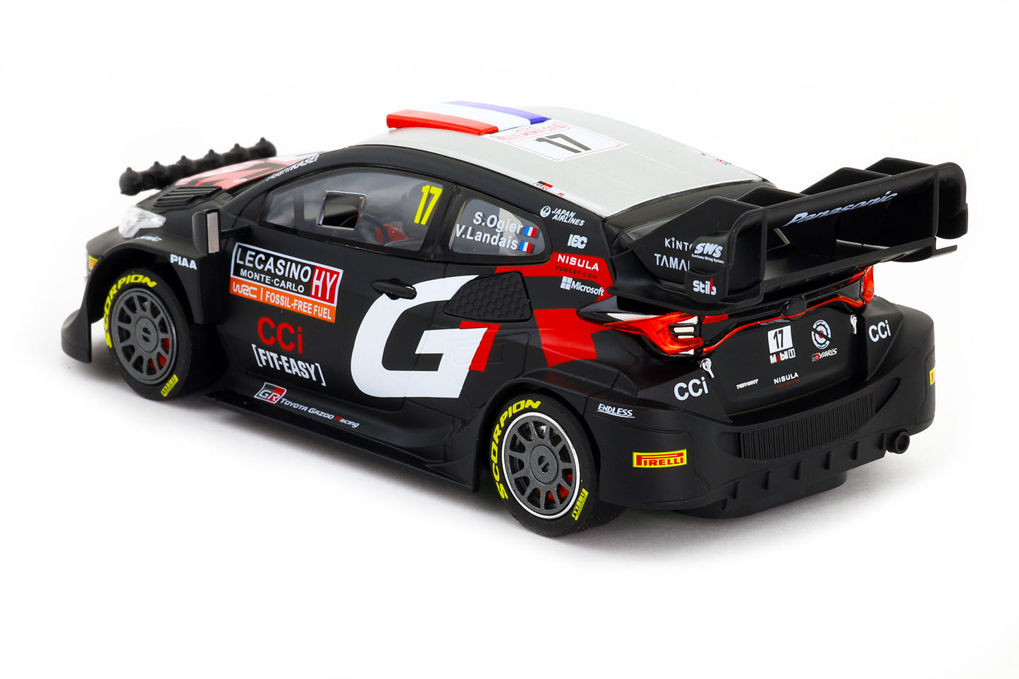 AvantSlot Toyota GR Yaris WRC1 - Montecarlo 2024 - Ogier (av52681a)