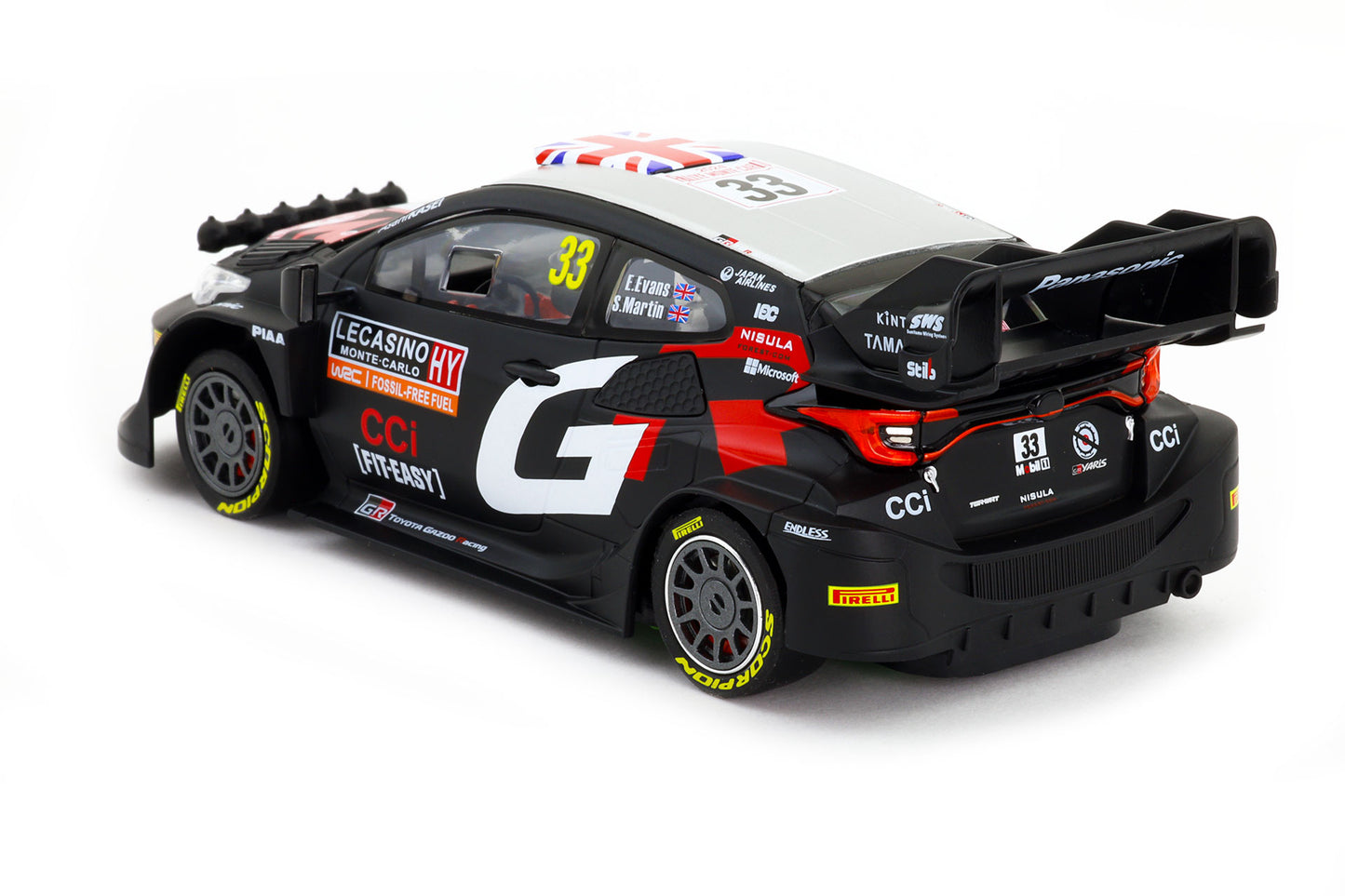 AvantSlot Toyota GR Yaris WRC1 - Montecarlo 2024 - Evans (av52681b)