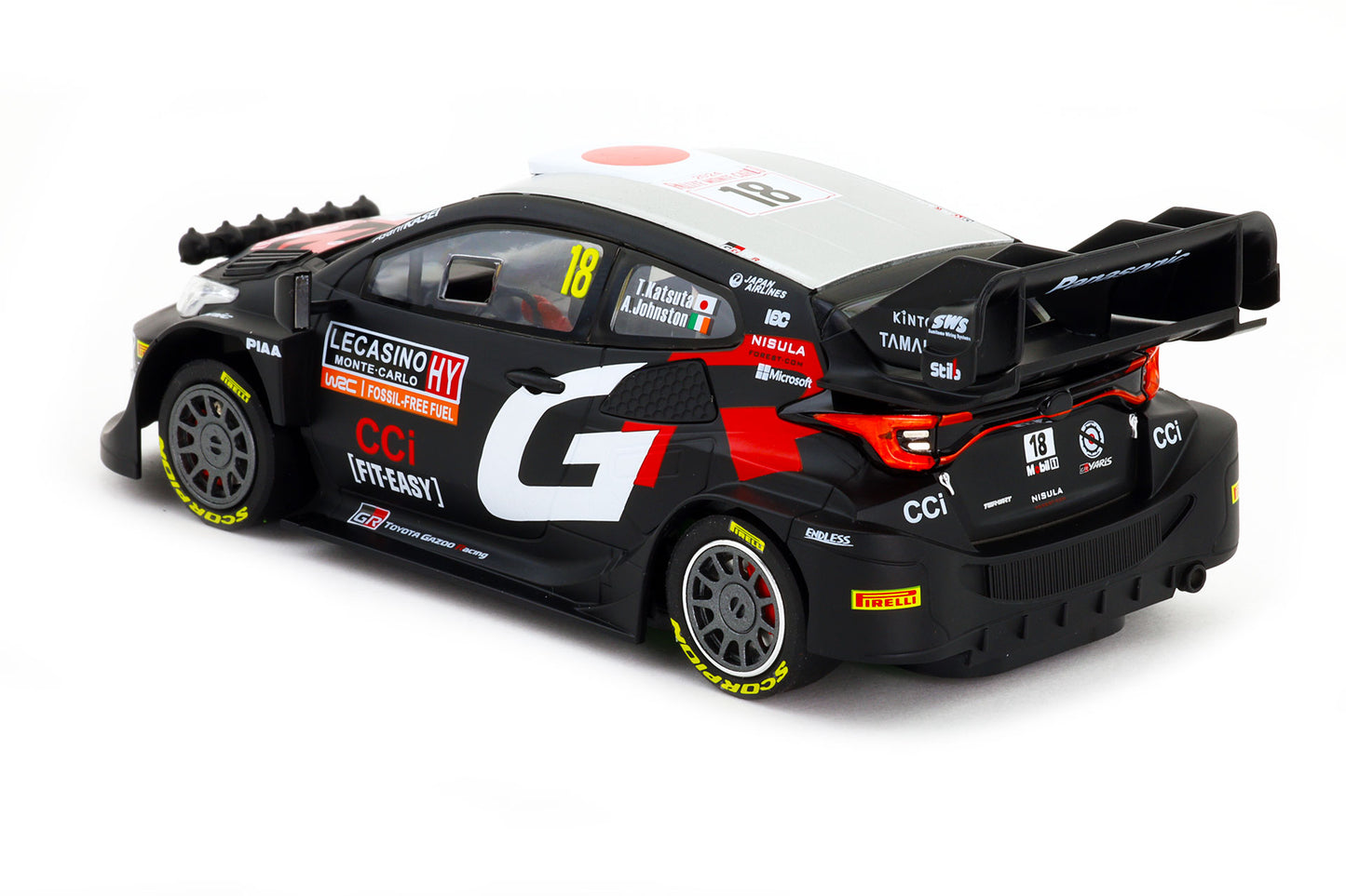 AvantSlot Toyota GR Yaris WRC1 - Montecarlo 2024 - Katsuta (av52681c)