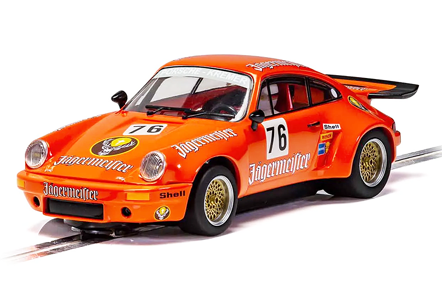 Scalextric Porsche 911 Carrera RSR 3.0 Jagermeister Kremer Racing