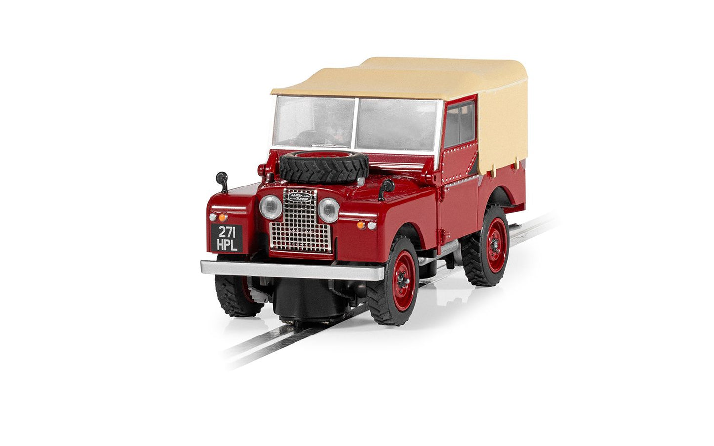 Scalextric Land Rover Series 1 - Poppy Red (C4493)