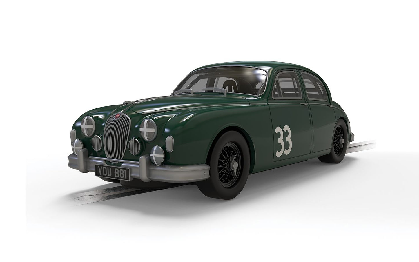 Scalextric Jaguar MK1 - Mike Hawthorn (C4506)