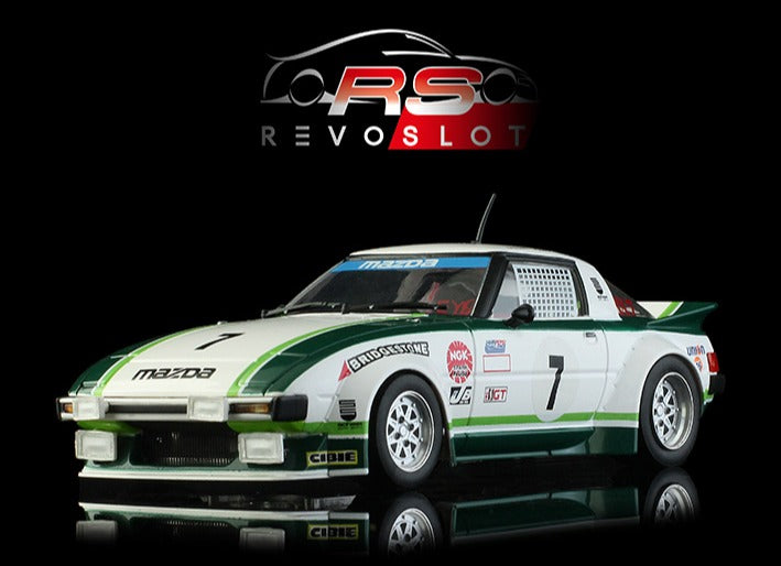 RevoSlot RS0279 MAZDA RX-7 #7 Daytona 24h 1979 GTU Class Winner