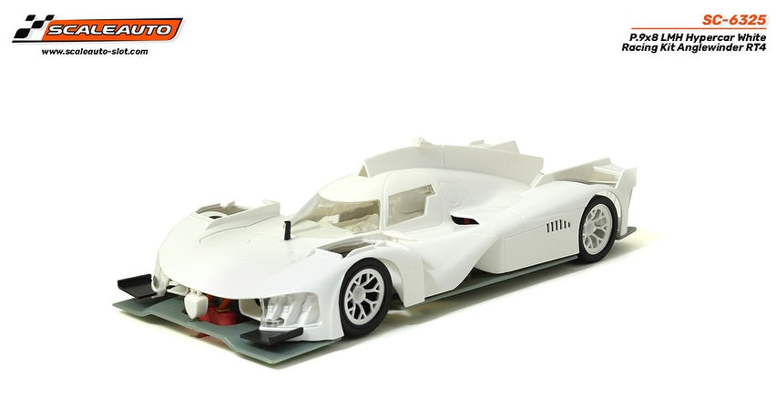 ScaleAuto Peugeot 9x8 LMH white body Racing Car kit (SC-6325)