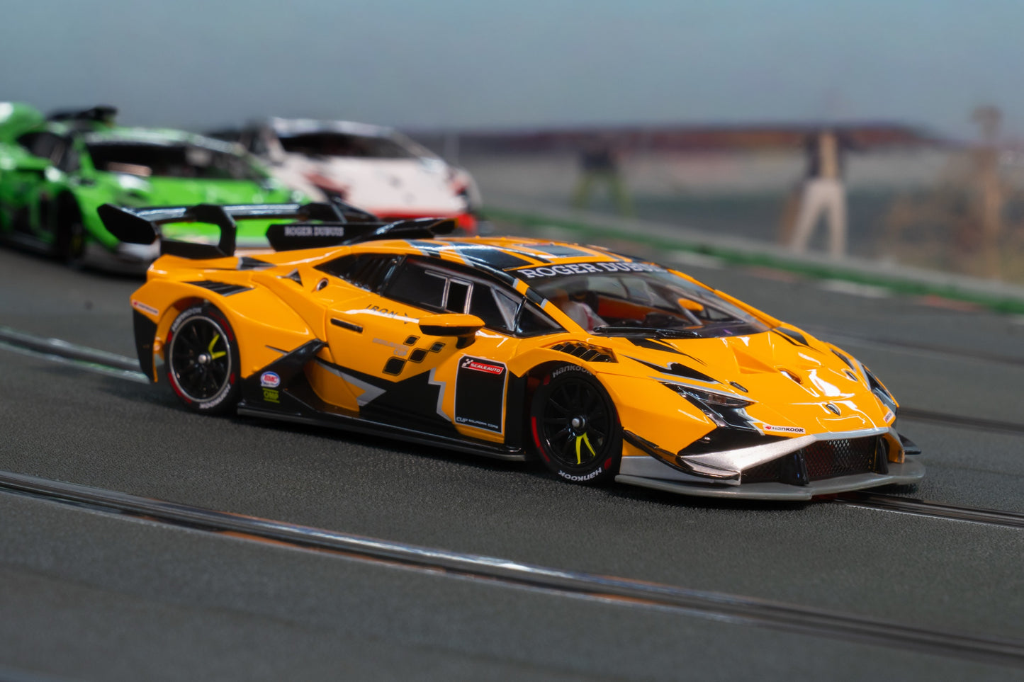 【予約受付中】 ScaleAuto SC-6427b Lamborghini Huracan Supertrofeo Evo2 Cup Version Orange