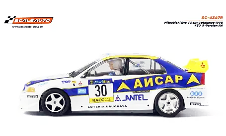 ScaleAuto SC-6367R Mitsubishi Lancer Evo V 1998 Rally Catalunya #30
