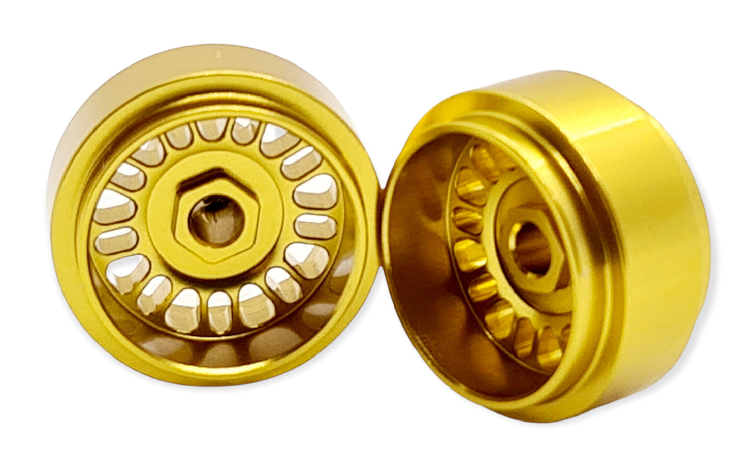 STAFFS 15.8 X 8.5 BBS STYLE DEEP DISH GOLD (STAFFS102)