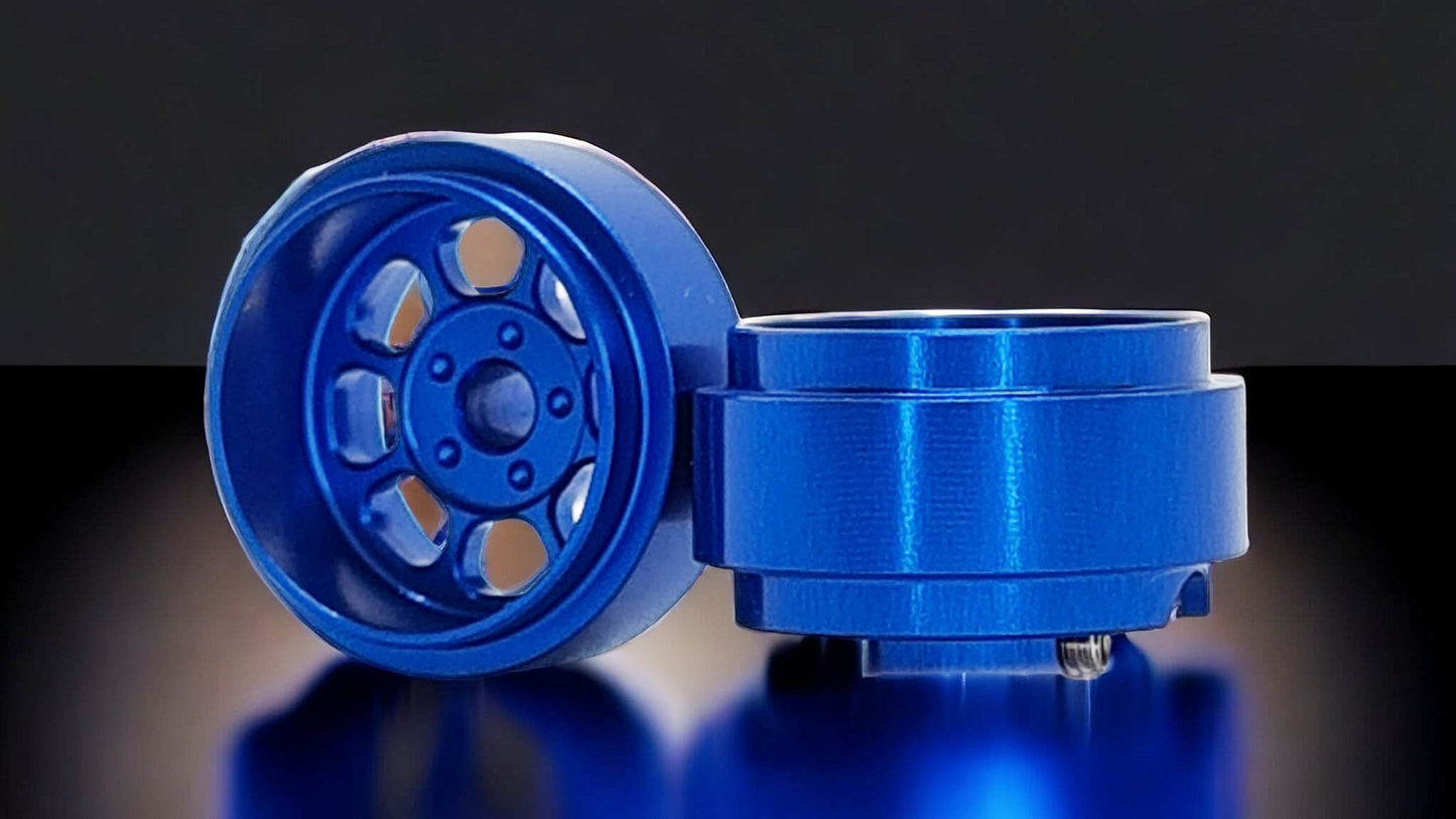 Classic 15.8 x 8.5 Blue Alloy Wheel Deep Dish (STAFFS164)