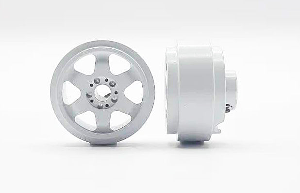 STAFFS 6 SPOKE 15.8 X 8.5mm Alloy White (STAFFS197)