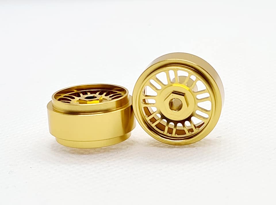 STAFFS 16.9 X 8.5MM Gold BBS Style Alloy Wheels (STAFFS36)