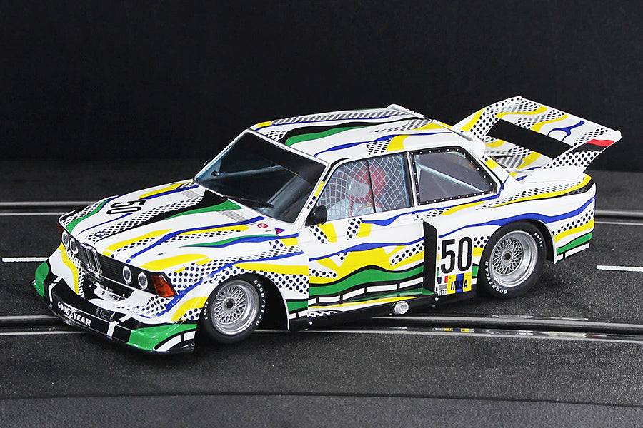 Sideways BMW 320 GROUPE 5 LE MANS 24HRS 1977 - ROY LICHTENSTEIN ART CAR