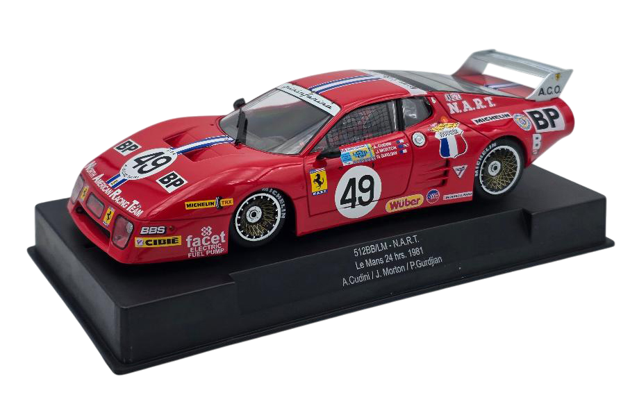 Sideways SW96 Ferrari 512BB LM #49 Le Mans 1981 NART