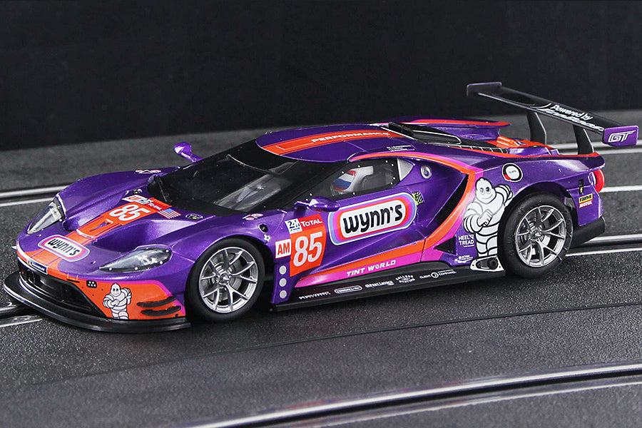 Sideways Ford GT GTE Wynn's #85 Le Mans 2019