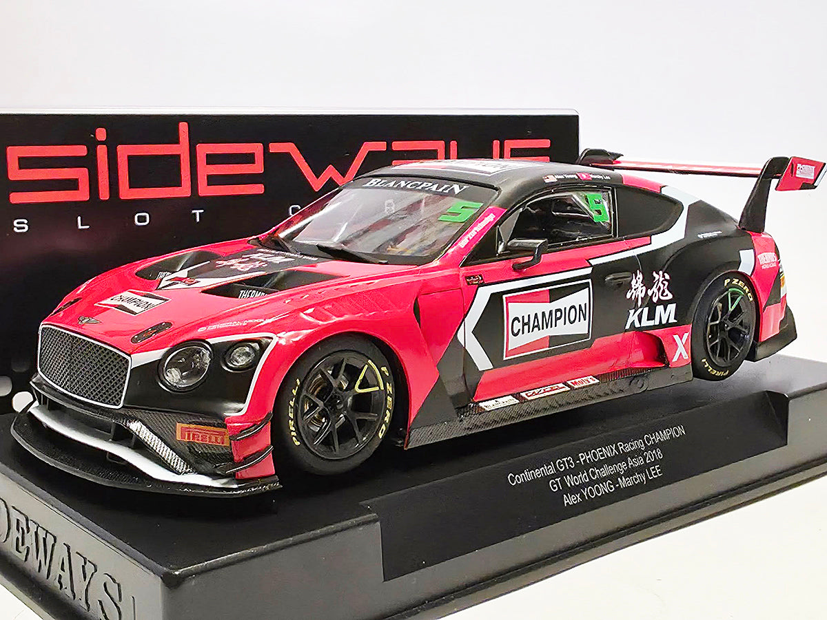 Sideways SWCAR06a Bentley Continental GT3 PHOENIX Racing Champion GT World Challenge Asia 2018
