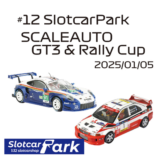 スロットカーパーク レース 　#12 SlotcarPark SCALEAUTO GT3 & Rally Cup