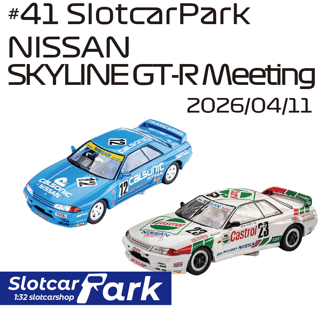 スロットカーパーク レース 　#41 SlotcarPark NISSAN SKYLINE GT-R Meeting