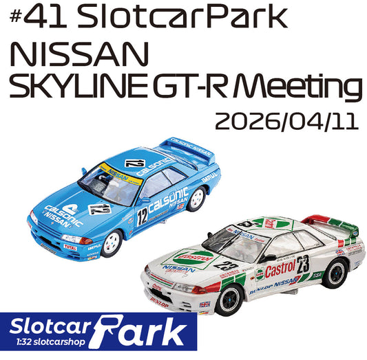 スロットカーパーク レース 　#41 SlotcarPark NISSAN SKYLINE GT-R Meeting