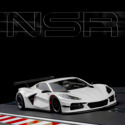 NSR CORVETTE C8.R TEST CAR WHITE (0394AW)