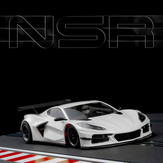 NSR CORVETTE C8.R TEST CAR WHITE (0394AW)