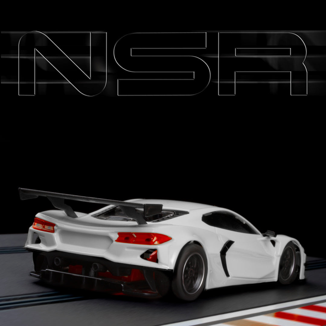 NSR CORVETTE C8.R TEST CAR WHITE (0394AW)