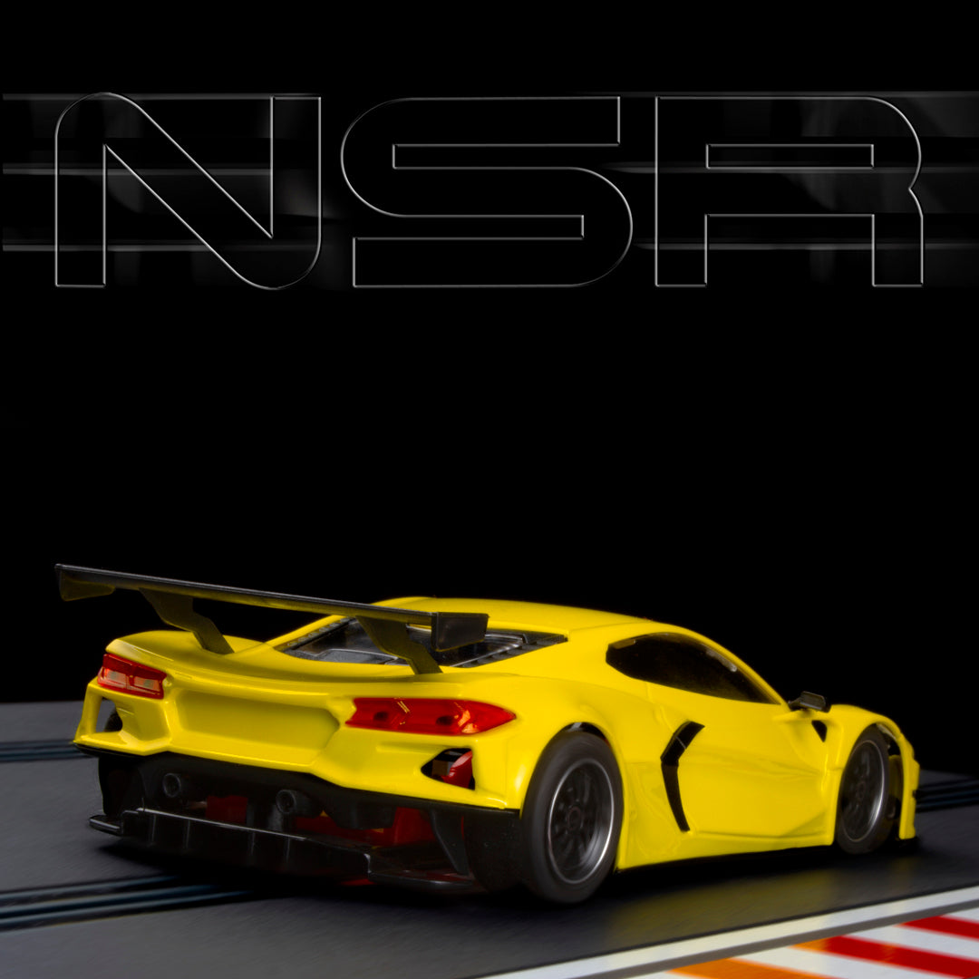 NSR CORVETTE C8.R TEST CAR YELLOW (0395AW)