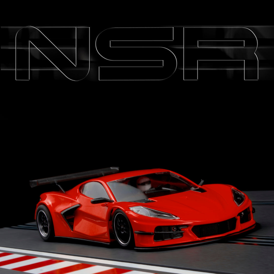 NSR CORVETTE C8.R TEST CAR RED (0396AW)