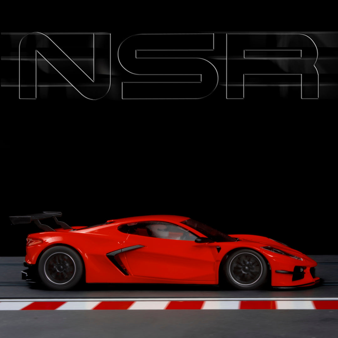 NSR CORVETTE C8.R TEST CAR RED (0396AW)