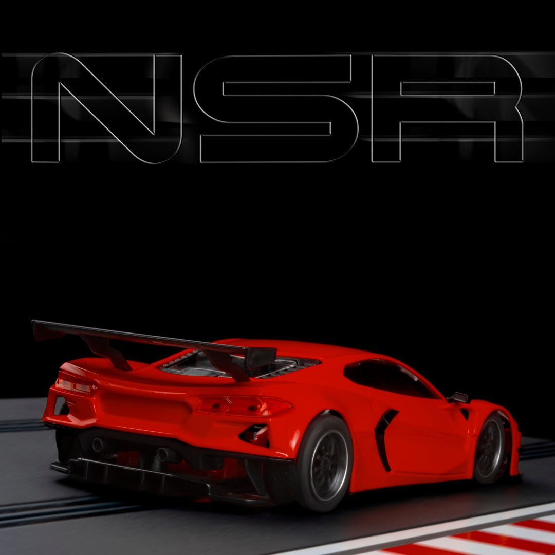 NSR CORVETTE C8.R TEST CAR RED (0396AW)