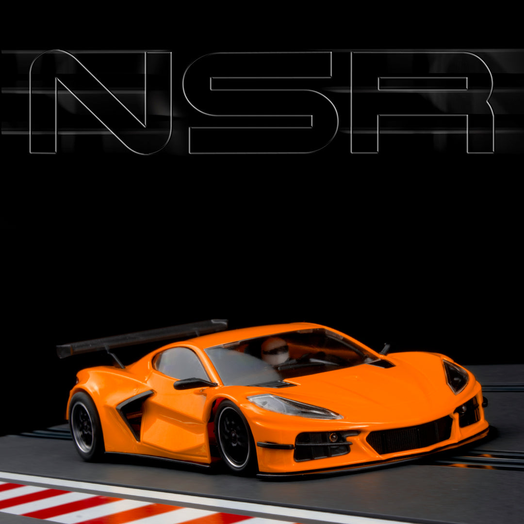 NSR CORVETTE C8.R TEST CAR ORANGE (0397AW)