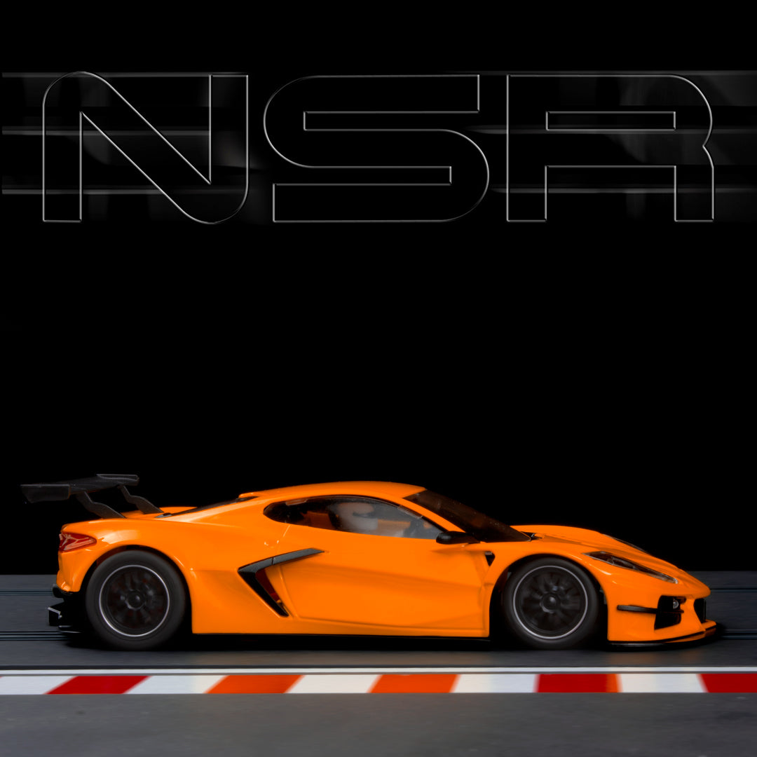 NSR CORVETTE C8.R TEST CAR ORANGE (0397AW)