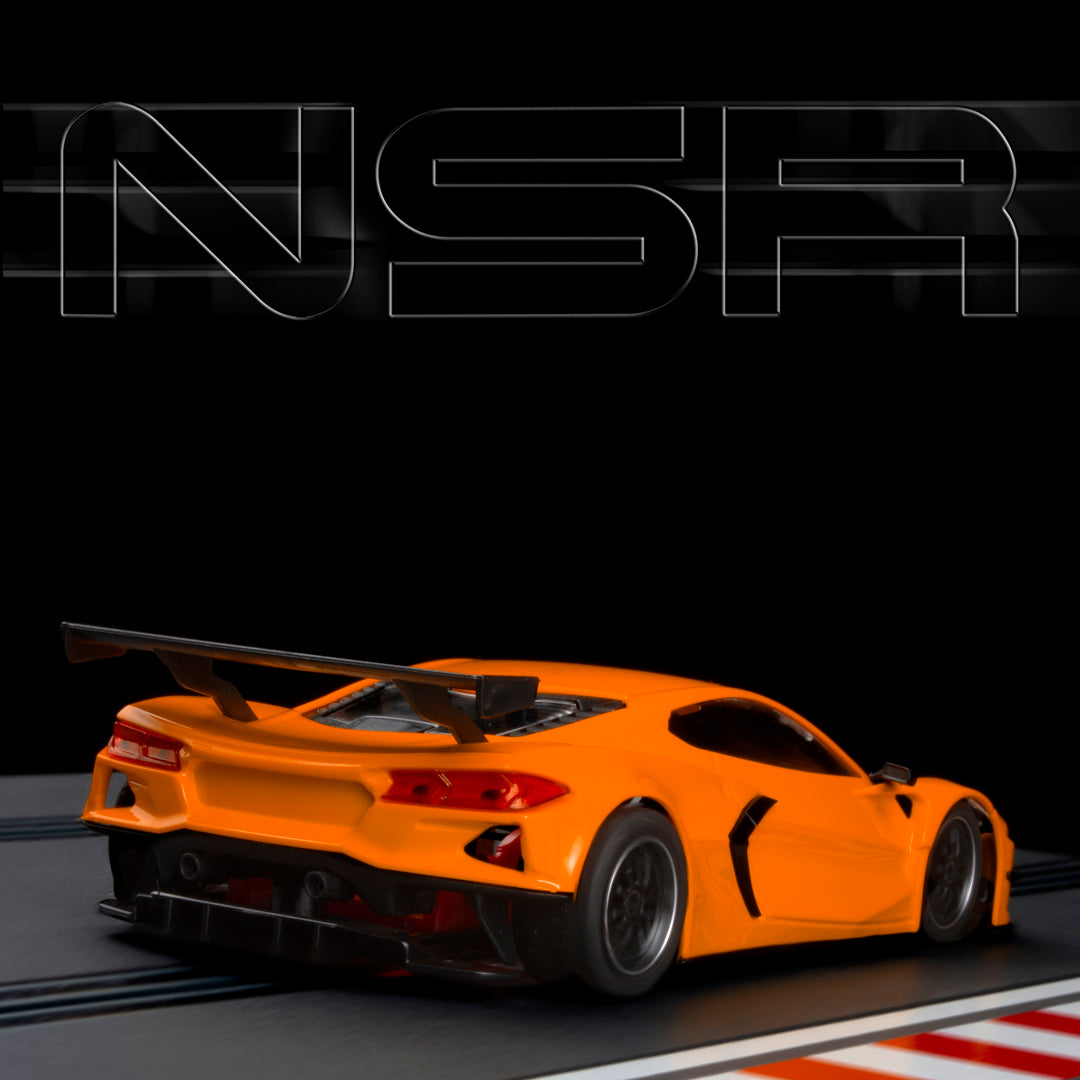 NSR CORVETTE C8.R TEST CAR ORANGE (0397AW)