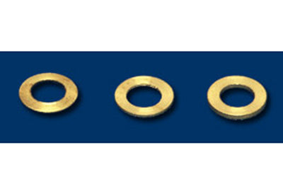 PICK-UP GUIDE SPACERS .005" BRASS (10pcs) to adjust front clearance 