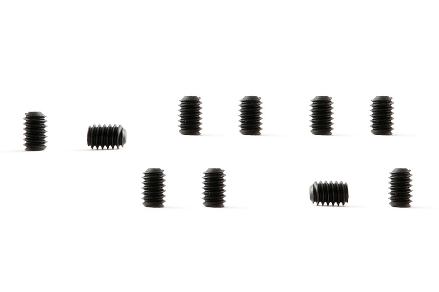 SRJP Hexagon Socket Set Screws: M2 x 3mm (10 pieces) (50002)