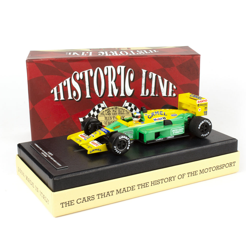 NSR FORMULA 86/89 BENETTON CAMEL SCH #19 LIVERY - HISTORIC LINE LIMITED EDITION (HL06)