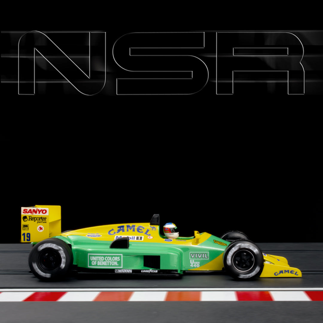 NSR FORMULA 86/89 BENETTON CAMEL SCH #19 LIVERY - HISTORIC LINE LIMITED EDITION (HL06)