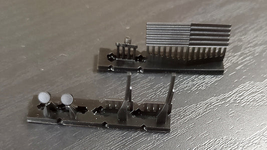 SRJP SRJP-P02b SlotcarParkオリジナル 1/32 S30Zタイプ用 外装スペアパーツ一式