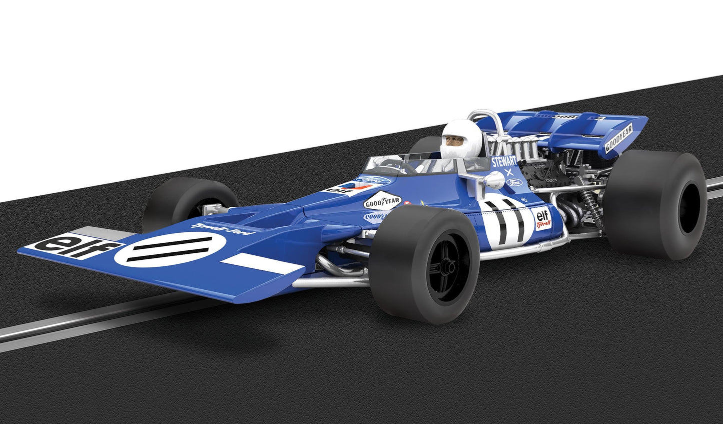 Scaelxtric Tyrrell 003 #11 Jacky Stewart (C3655A)