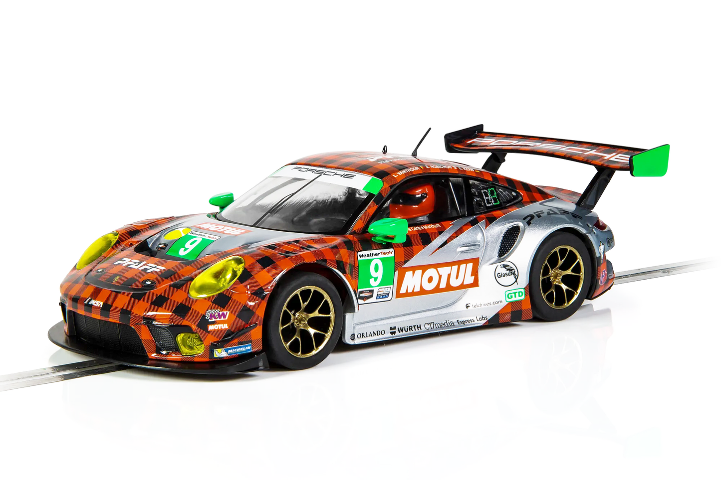 Scalextric Porsche 911 GT3R Sebring 2021 Pfaff Racind