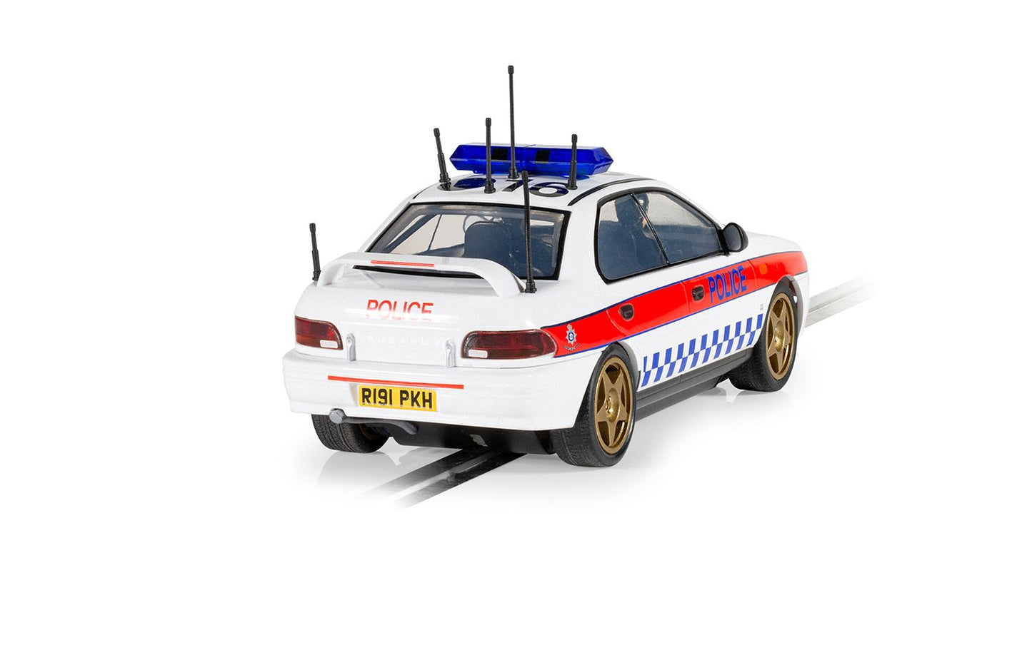 [Pre Order] Scalextric Subaru Impreza WRX - Police Edition (C4429)