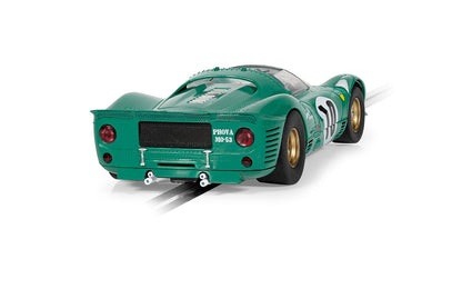 【予約受付中】 Scalextric Ferrari 330 P4 - Green - David Piper (C4491)
