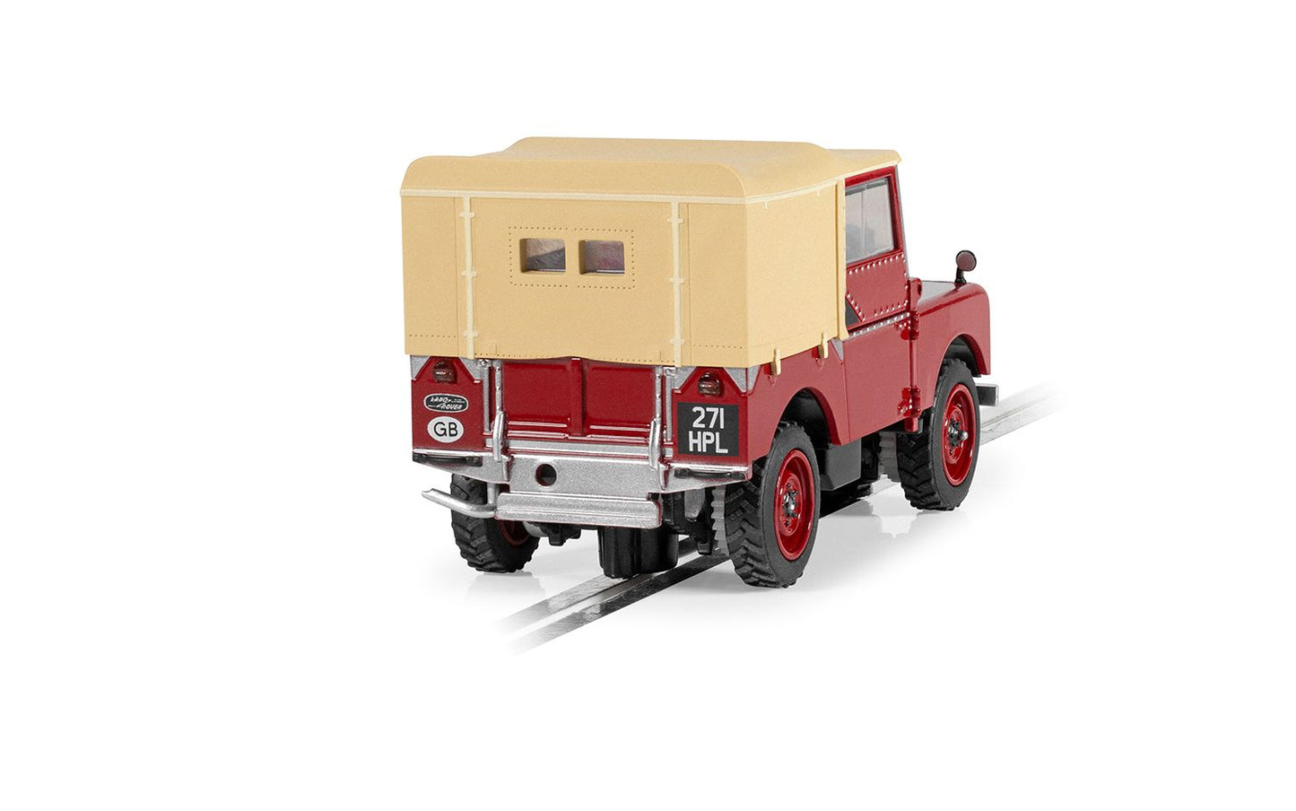 Scalextric Land Rover Series 1 - Poppy Red (C4493)