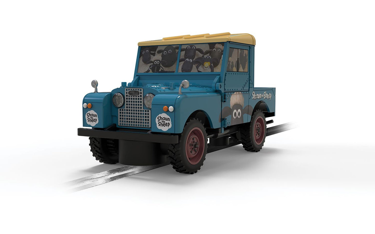 [Pre Order] Scalextric Land Rover Series 1 - Shaun The Sheep (C4543)